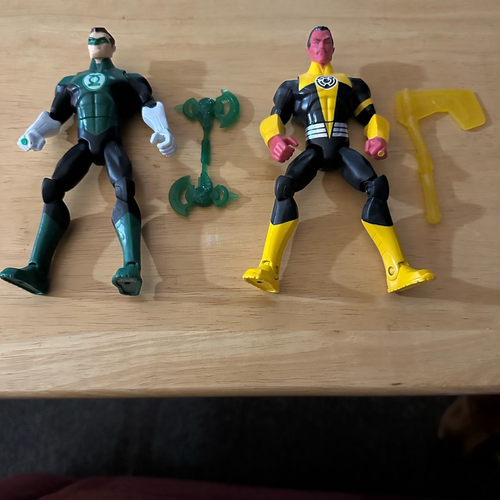 DC Universe Total Heroes SINESTRO yellow fear corps and green lantern classics